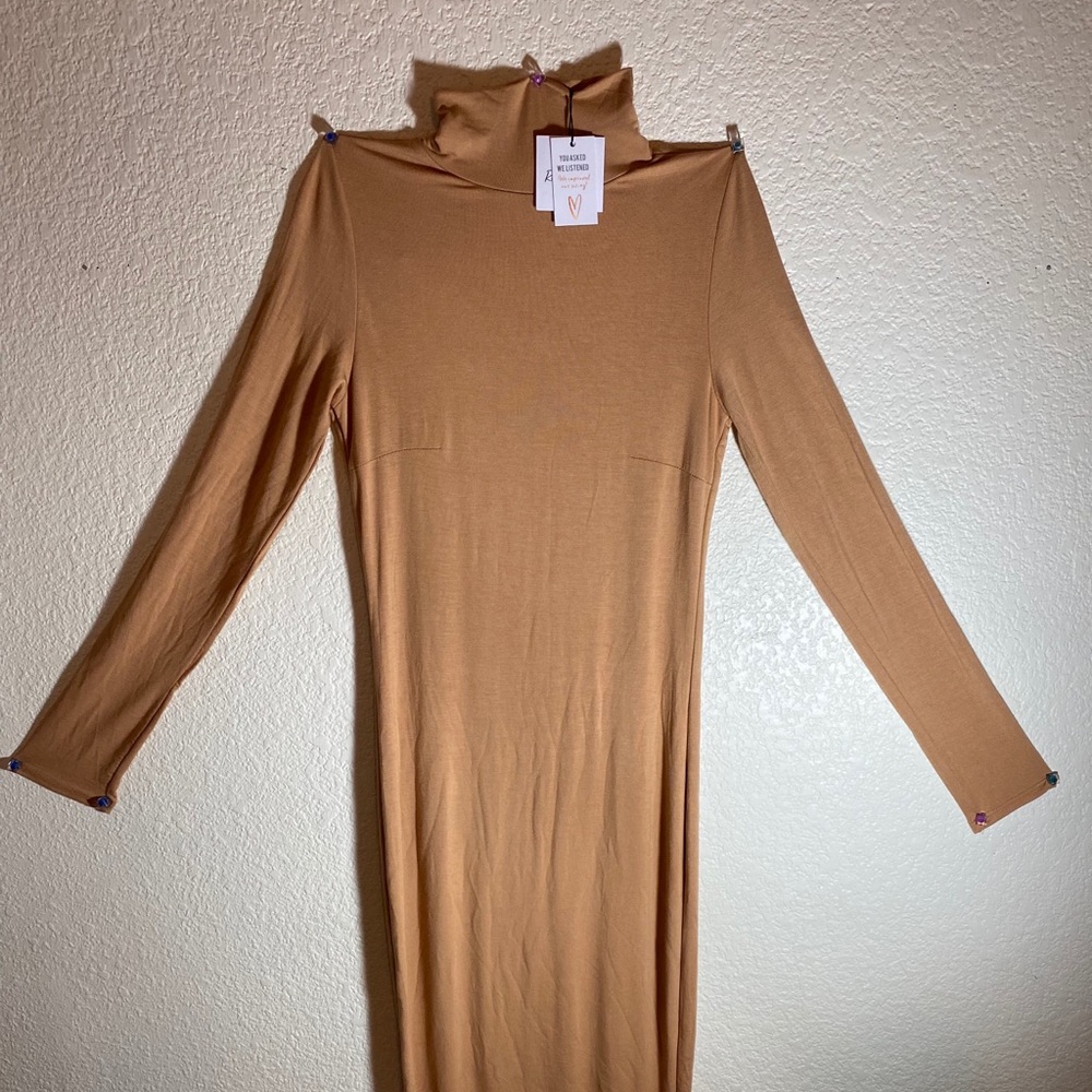 Turtle neck dress